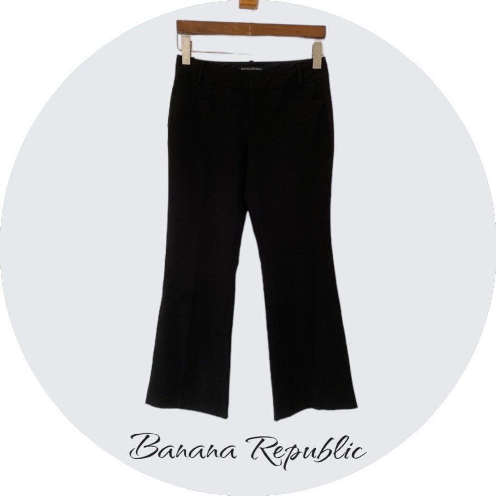 Women’s Petite Banana Republic Black Dress Pants Business casual
